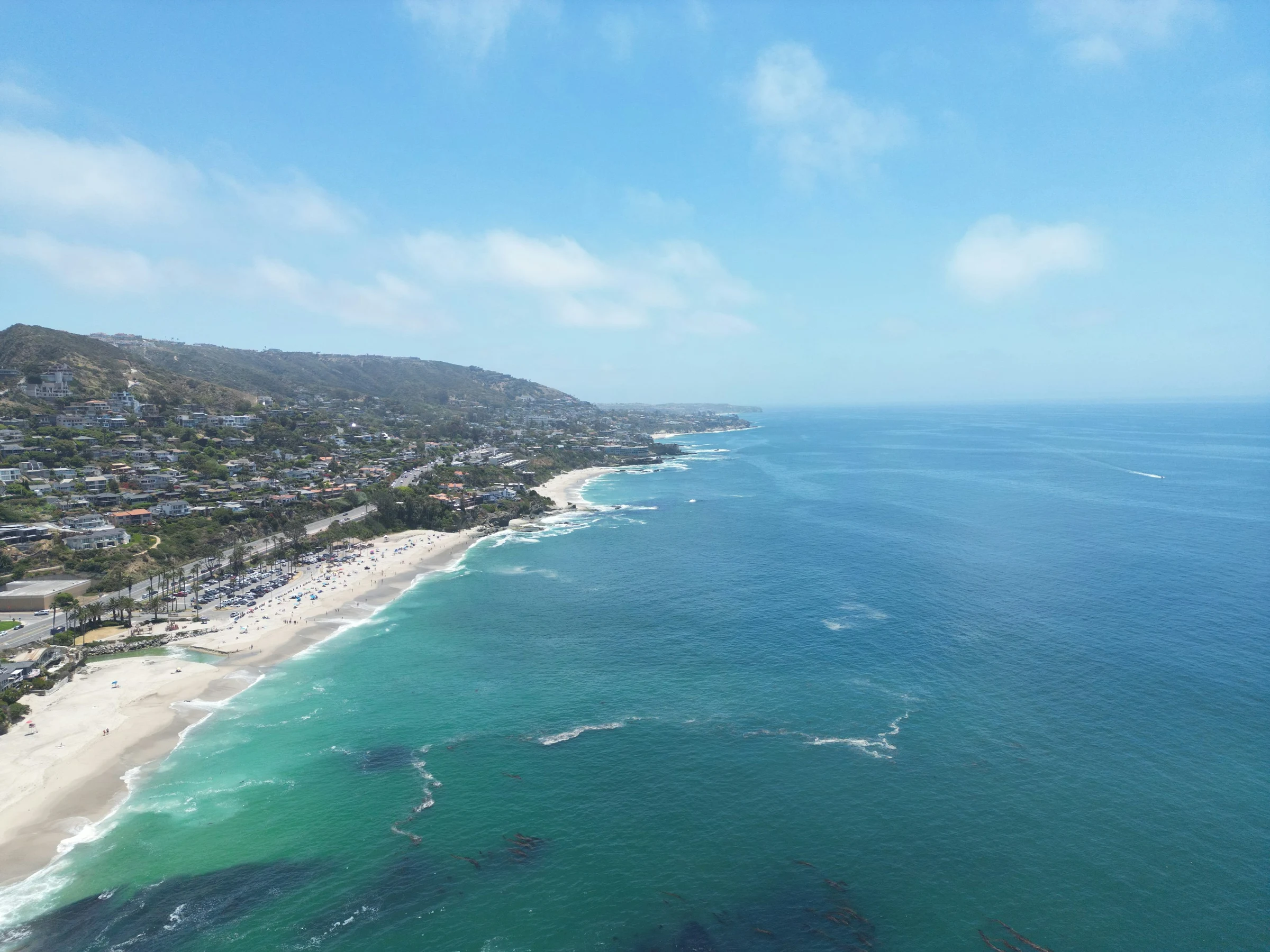 The Pacific shoreline at Laguna Beach, from the approved Advanced Balance brand book